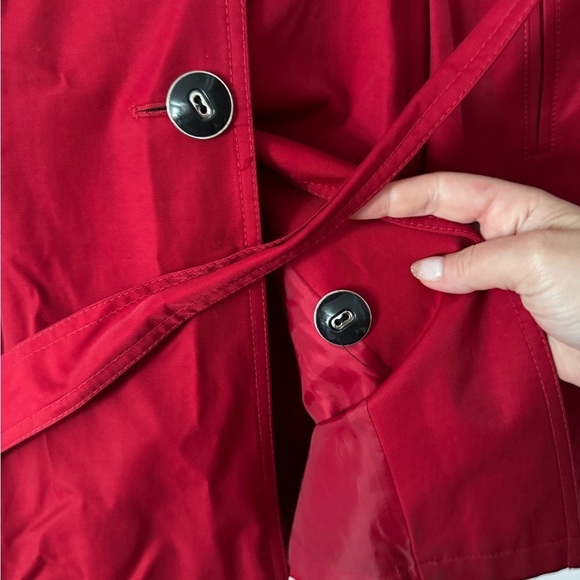 Red Satin Jacket - Picture 3 of 4